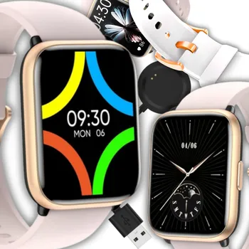 Hodinky Chytré Hodinky KA3MARKET zlaté