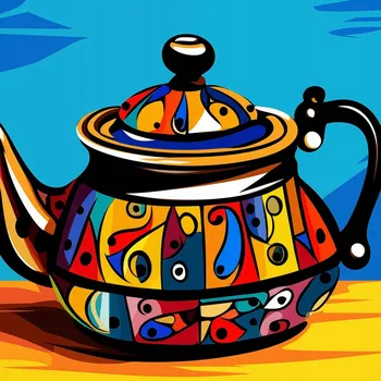 Plakát Plakát Možná Čaj? bez rámu 30 x 30 cm