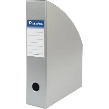 Šedý pořadač na časopisy DATURA A4, 7 cm