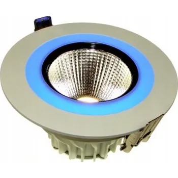 Bodové svítidlo LED svítidlo podhledové COB Midas 15W+2W denní bílá + modrá