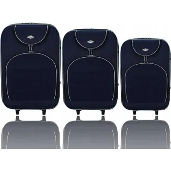 Sada kufrů PELLUCCI RGL 801 Granátová