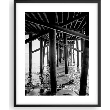 Obraz Foto obraz plakát na zeď v černém rámu 40x50 molo plakáty do obýváku