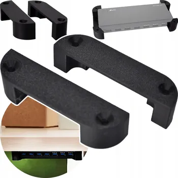 USB hub DRŽÁK ORGANIZÉR POD STŮL PRO USB HUB TP-LINK UH700 / 720