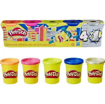 Modelovací hmota Modelína Play-Doh 5 tub E8143