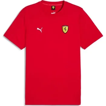 Pánské tričko PUMA Ferrari Race Colour Shield Tee 627056-02 červené