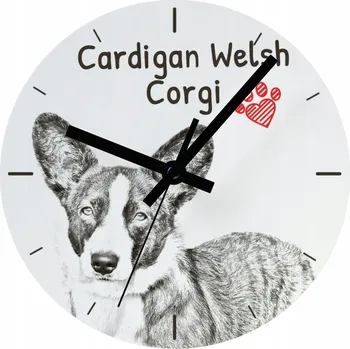 Hodiny Nástěnné hodiny Art-Dog bílé 20 cm