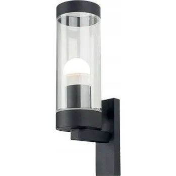 Venkovní osvětlení VENKOVNÍ FASÁDNÍ ZAHRADNÍ LAMPA NA ZEĎ 1XE27 IP44 ČIRÁ