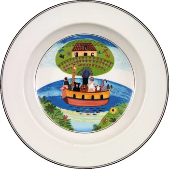 Talíř Villeroy & Boch Hluboký talíř Design Naif, Ø 21 cm, Noemova archa 10-2337-2703