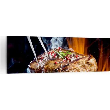 Obraz Velký obraz do obýváku 160x50 gastronomie moderní na plátně obrazy