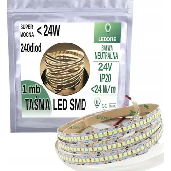 LED páska LED pásek LED-ONE 25 W 1 m bílá neutrální 24 V