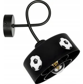Nástěnné svítidlo Nástěnné svítidlo MUNDIAL SPIRO černé nebo bílé fotbalový míč