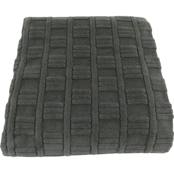 deka Deka, 200 × 150 cm, olivově zelená, žakárová tkanina 154336 C