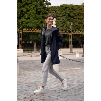 Dámská casual bunda Parka oboustranná Laura Jo Paris 5012 barva: modrá tmavá, velikost: XL