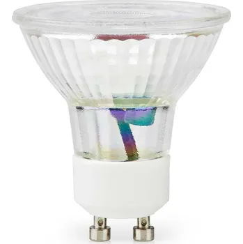 Žárovka Nedis LBGU10P162 LED žárovka, GU10, PAR16, 220V, 3W, teplá bílá, 230lm, 2700K, čirá LBGU10P162