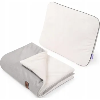 Dětská deka SADA DO KOČÁRKU POLŠTÁŘ A DEKA PLUSZ VELVET