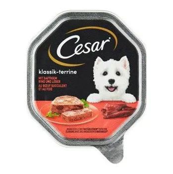 Cesar vanička hovězí paštika s játry 150g