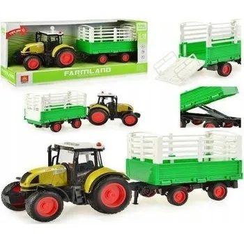 autíčko Traktor se světlem a zvukem + příslušenství pro děti