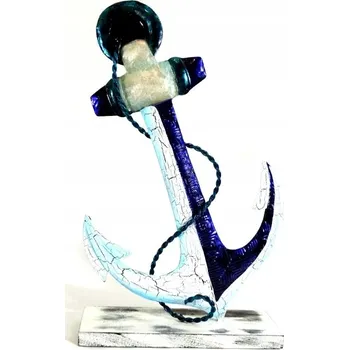 Figurka KOVÁ METALOVÁ KOTVA 29,5 CM