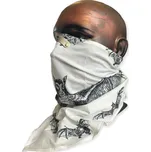 šátek na nos netopýr bílý