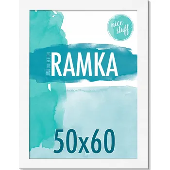 Rám na obraz RÁMEČEK 50x60 RÁMEČEK NA FOTKY 50x60 Rámy na fotky bílá bílé MDF na fotografie