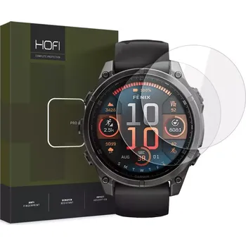 Příslušenství k chytrým hodinkám Hofi Glass Pro Plus pro Garmin Fenix 8 47 mm clear 2 ks ochranné sklo
