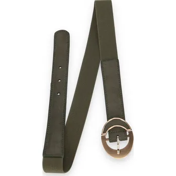 Opasek Opasek dámský elastický MML-803 barva: zelená-khaki