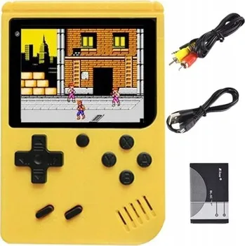 Herní konzole MINI PŘENOSNÁ HERNÍ KONZOLE RETRO 400 HER 3.0