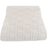 Deka, 200 × 150 cm, krémová, žakárová tkanina 154336 B