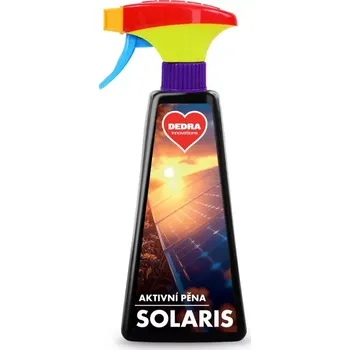 DEDRA SOLARIS AKTIVNÍ PĚNA intenzivní čistič solárních panelů/fotovoltaických systémů, 500 ml