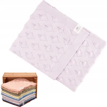 Prostěradlo Pro miminka deka - 90x100 - Snuglytots - Model Rhombaby - šeříková