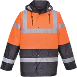 PORTWEST Dvoubarevná zimní bunda Hi-Vis Traffic Velikost: S, Barva: oranžová