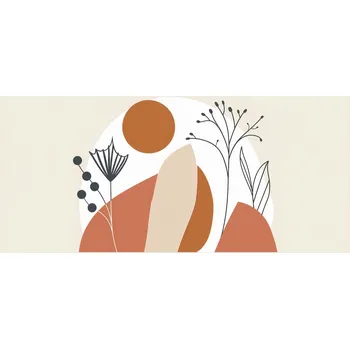 Plakát Plakát Organický Vzor bez rámu 91,5 x 60 cm