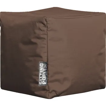 Sedací pytel Scuba Sedací vak Cube, 40 × 40 × 40 cm, hnědý 32070 070