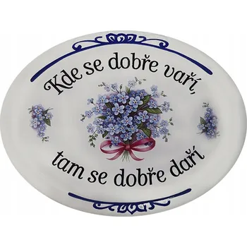 Obraz Cedule Kde se dobře vaří, tam se dobře daři