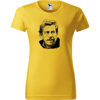 Tričko - prezident Havel Barva: Žlutá (04), Velikost: M, Střih: Dámské