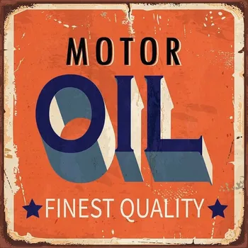 Obraz Cedule Motor Oil - Finest Quality