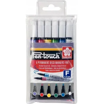 Olejový fix, vícebarevný Sakura, 6 ks