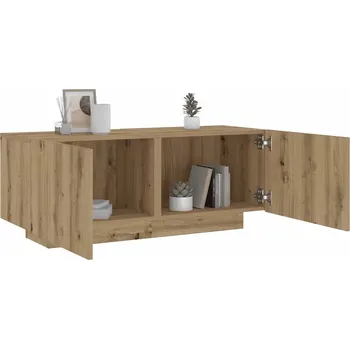 Noční stolek vidaXL Noční stolek 100 x 35 x 40 cm dřevotříska [3082768] Barva: dub artisan