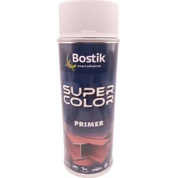Barva ve spreji Základní lak Bostik Super Color 500 ml bílý