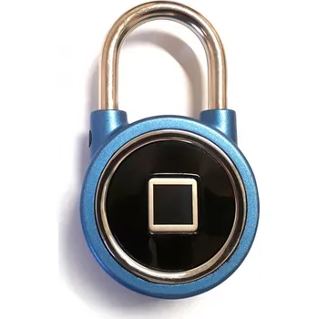 Visací zámek STAR Elektronický visací zámek iLock Bluetooth, tmavě modrý