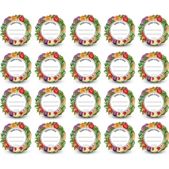 Samolepící etiketa ETIKETY SAMOLEPKY na lahve, sklenice a dózy, 40 ks