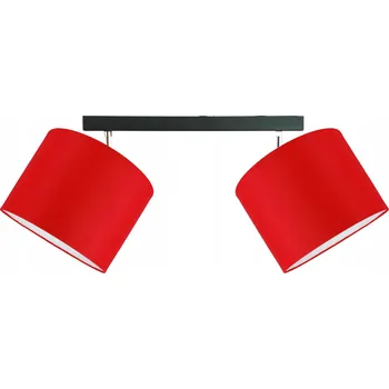 Lampa stropní stropní svítidlo moderní stínidlo 20cm červená LED