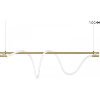 LED závěsné svítidlo SERPIENTE, d.121cm Barva: Zlatá