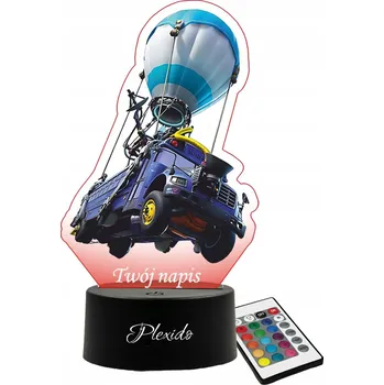 Lampička Plexido vícebarevná Noční lampa