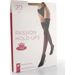 Jemné parfémované samodržící punčochy s krajkou beige 20 DEN - L | P694801