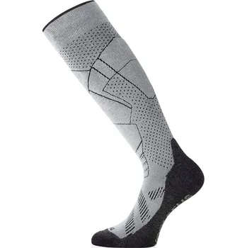 Pánské oblečení FWU merino lyžařské podkolenky - Šedá 898 / (34-37) S / Šedá