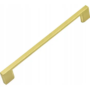 Nábytkové kování Nábytková úchytka ZLATÁ 160 mm na kuchyňskou skříňku klasická LOFT UA10 TECHNO