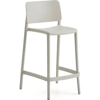 Barová židle Barová židle RIO, výška sedáku 650 mm, světle šedá