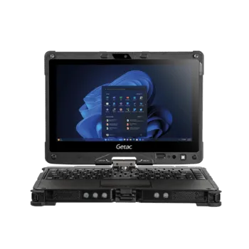 Notebook Getac V110, 29,5cm (11,6''), Full HD, US-layout, GPS, Chip, USB, USB-C, BT, Wi-Fi, 4G, SSD, Win. 11 Pro, black
