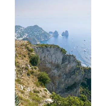 Obraz Plakát Capri 4 bez rámu 20,5 x 28,4 cm
